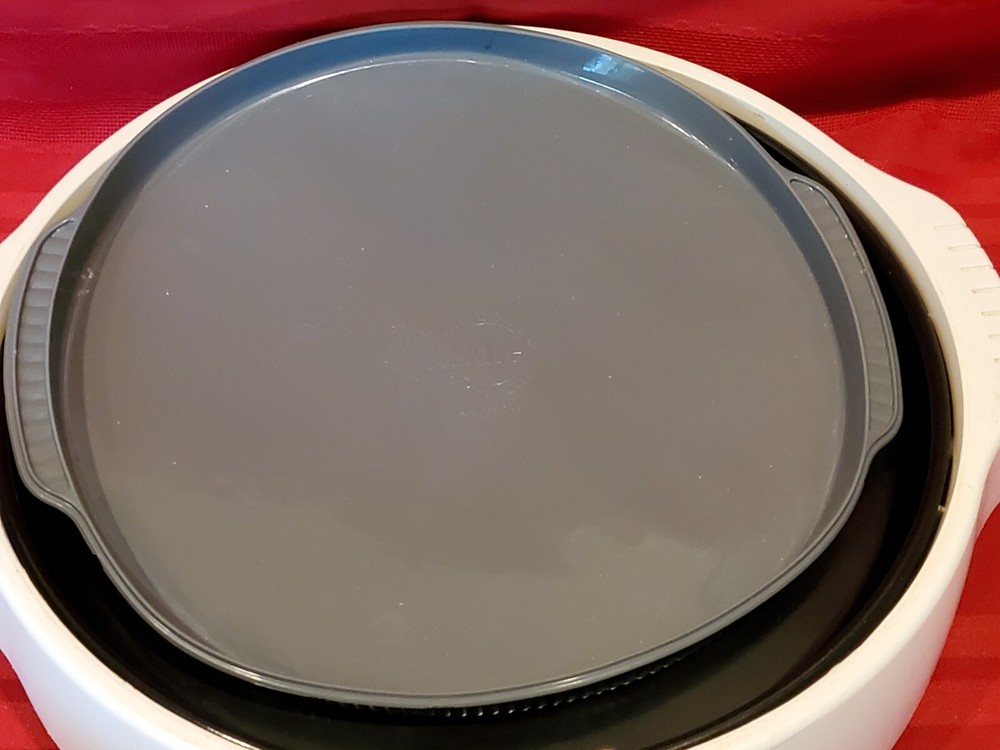 NuWave Pro Infrared Oven White Hearthware Bottom + Accessories W/ Extender Ring