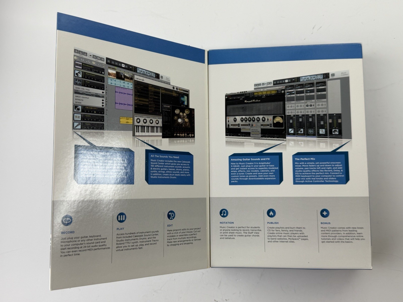 Music Creator 5 / Cakewalk By Roland PC Home Recording Software