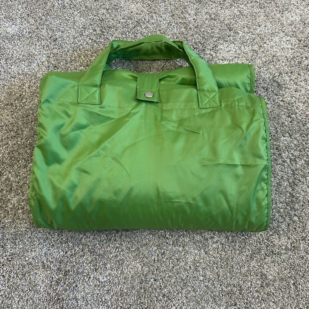 Pottery Barn Kids Packable Beach Blanket Tote Picnic EUC