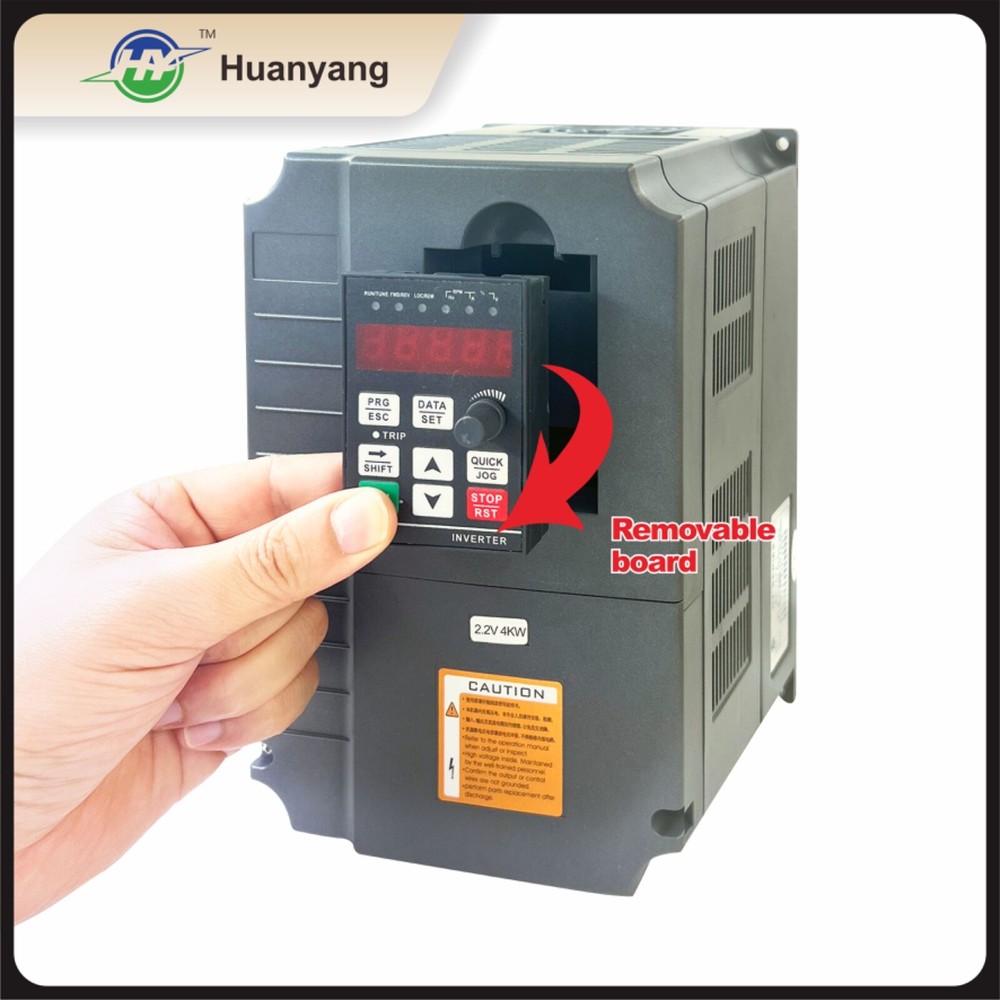 VFD 220V 5HP 4kW Vector Control Variable Frequency Drive Inverter motor CNC