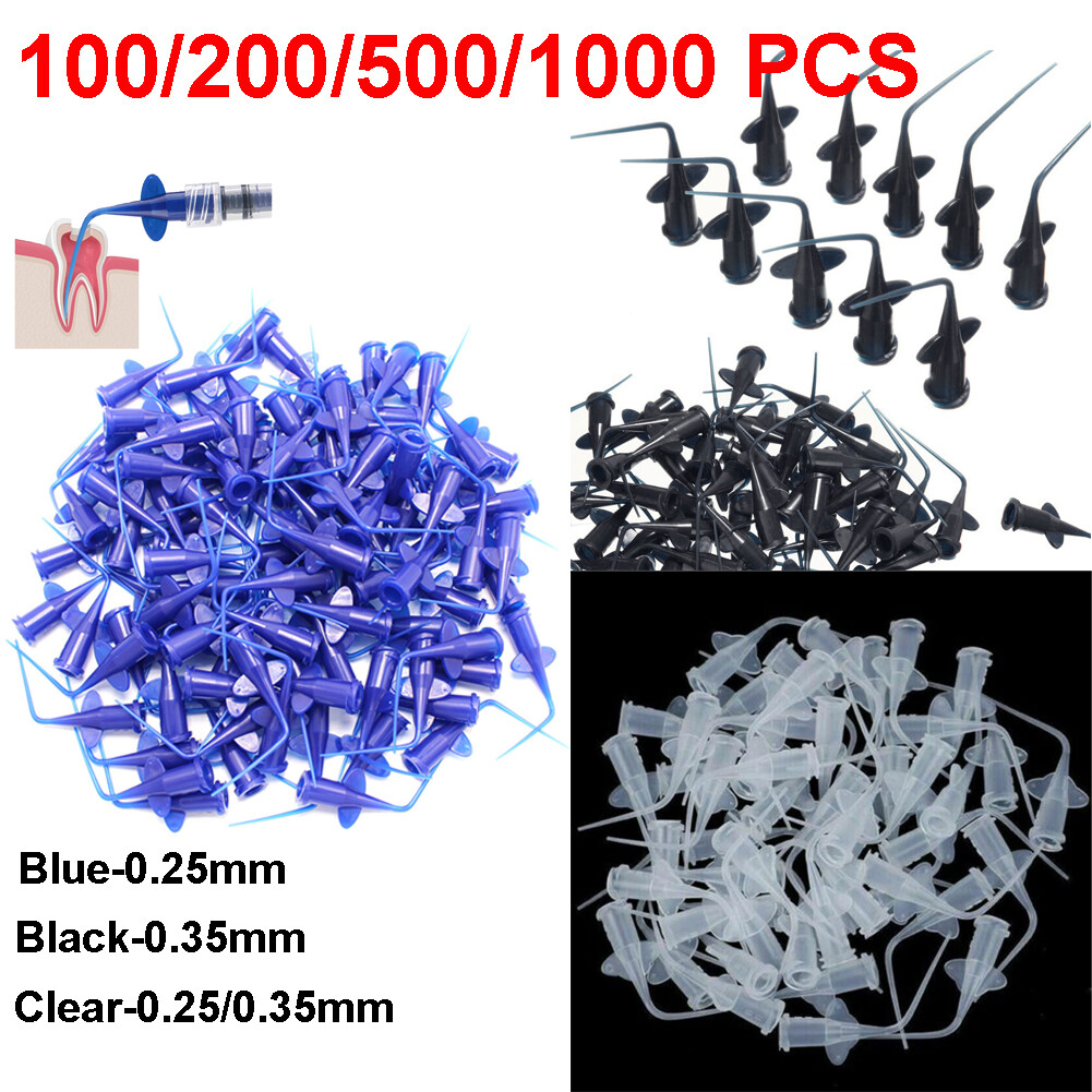 Dental Endo Irrigation Needle Syringe Tips Disposable Irrigator Tip 0.25/0.35mm