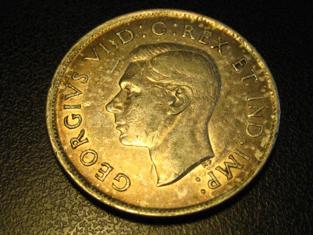 1943 Canadian Silver Half Dollar # 1