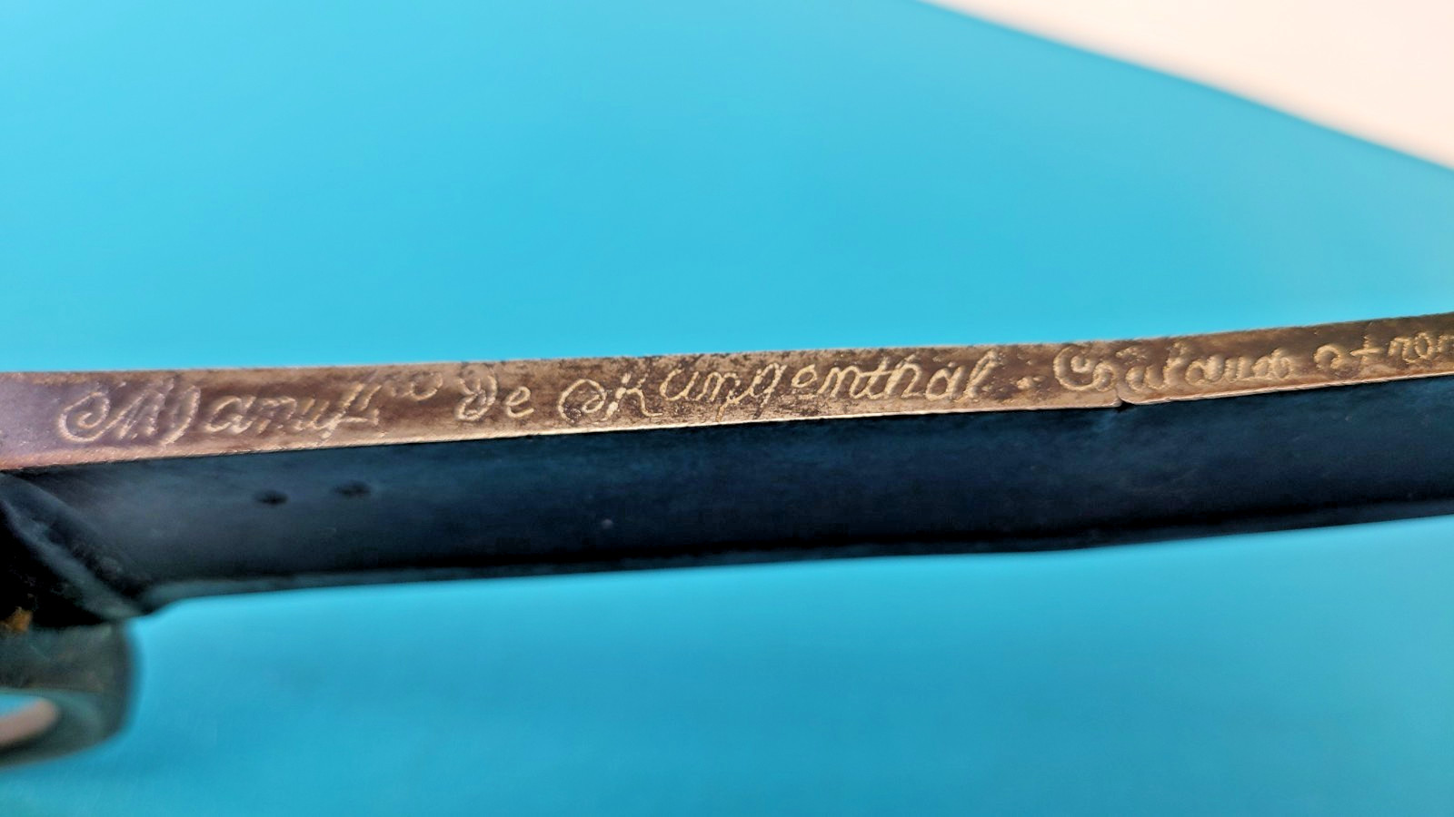 French Model 1819 Klingenthal Coulaux Cutlass Briquet Short Sword Saber TR1209