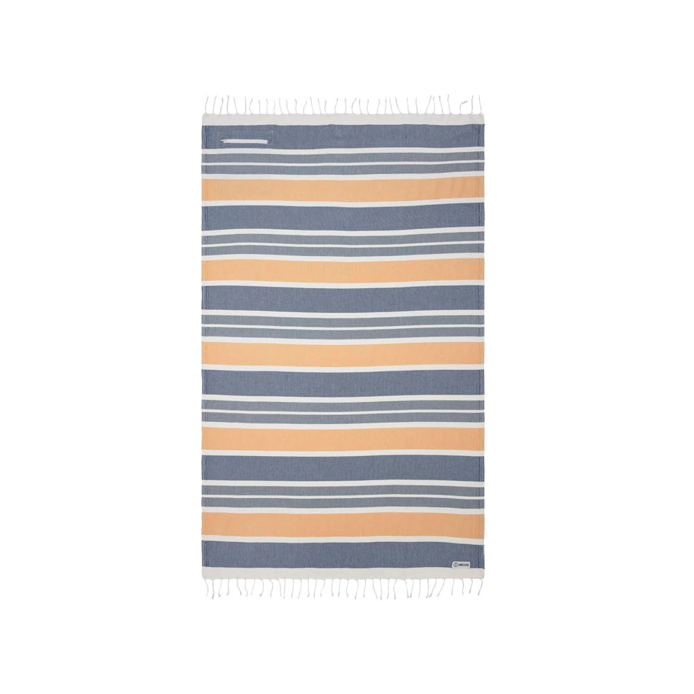 Sand Cloud Venus Stripe Towel w/Pocket White Regular