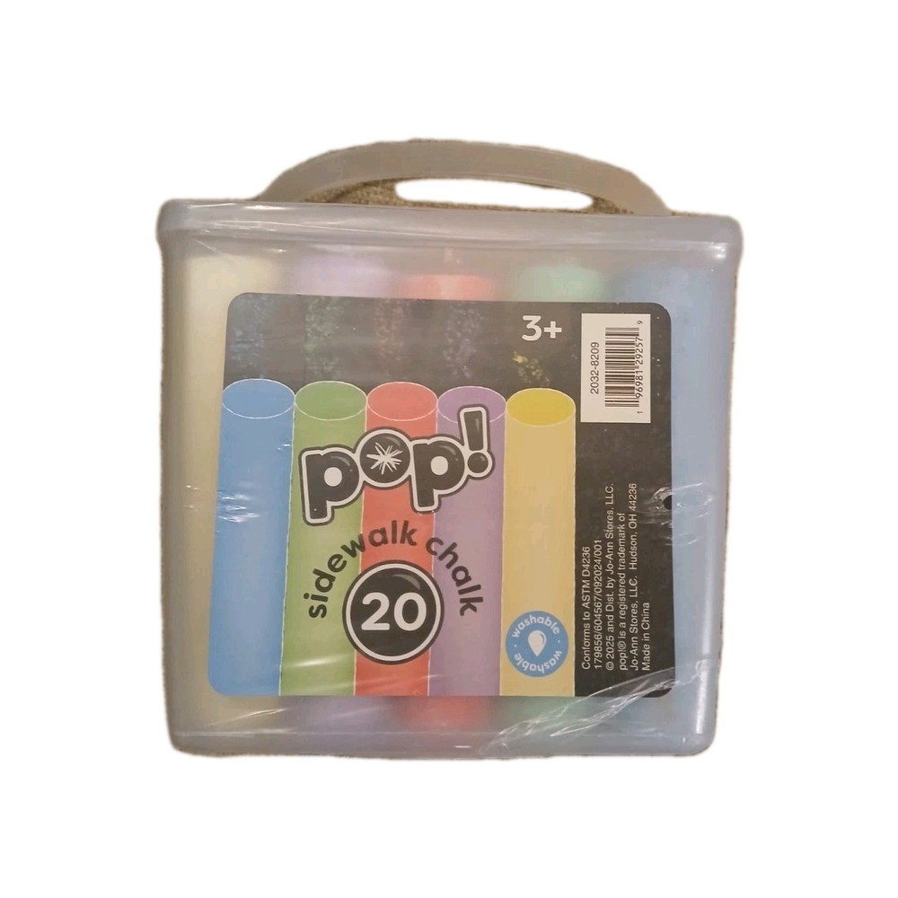 Pop Side Walk Chalk 20 Pieces