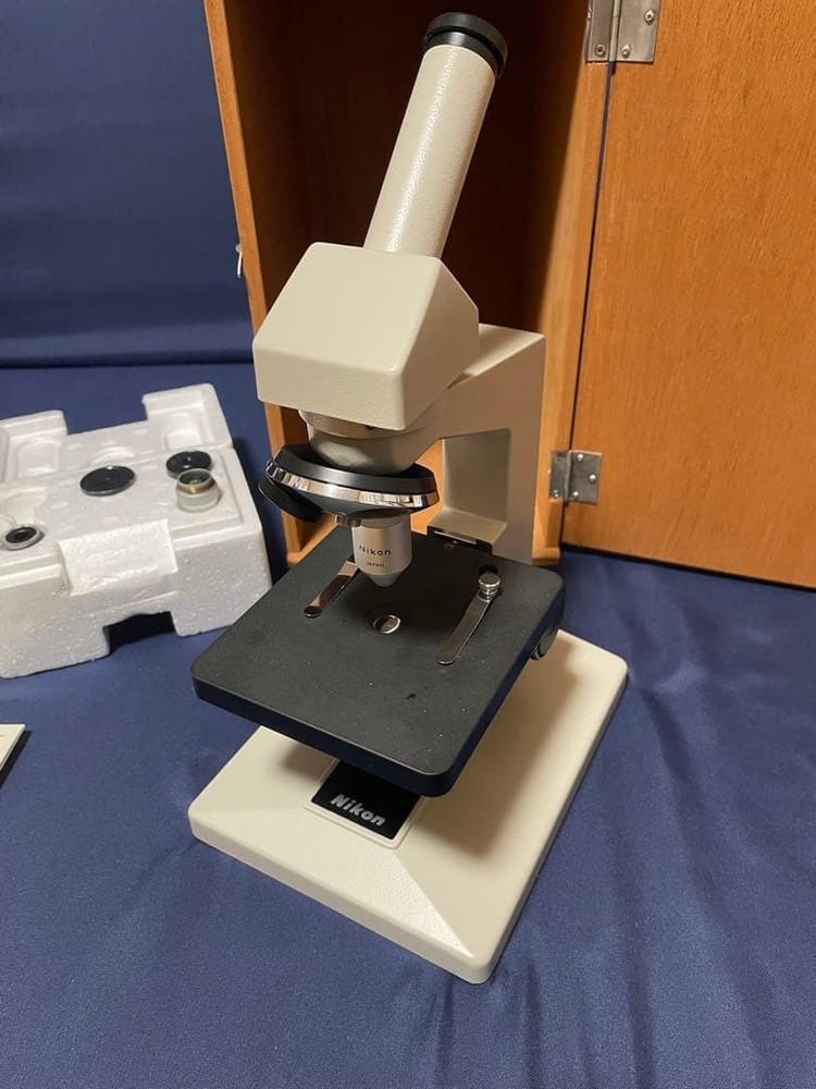Nikon EL Vintage Research Microscope Set Used