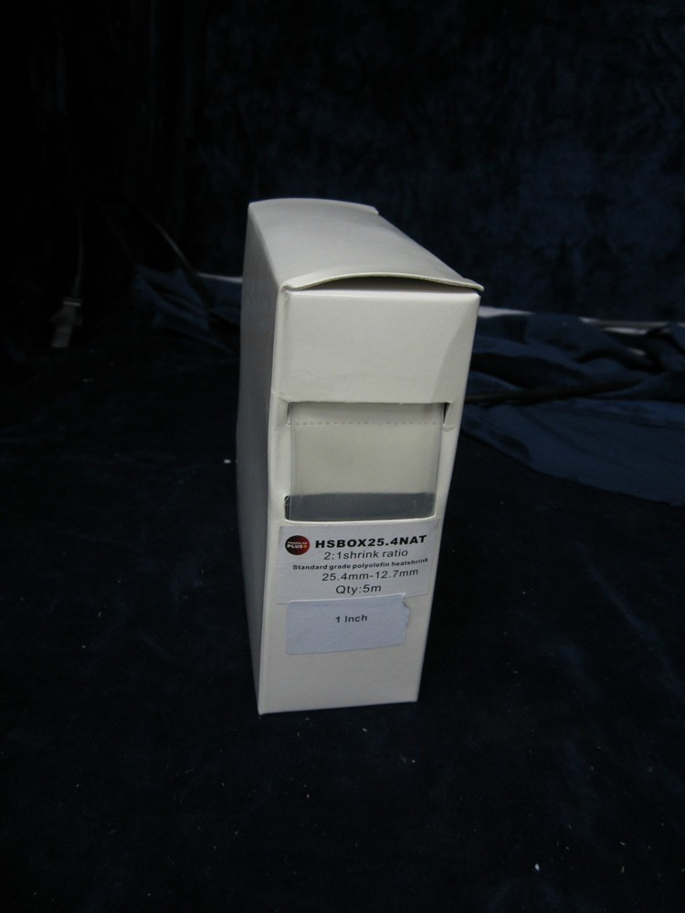 Powerlink Plus HSBOX25.4NAT 1" Polyolefin Heatshrink 16ft,
