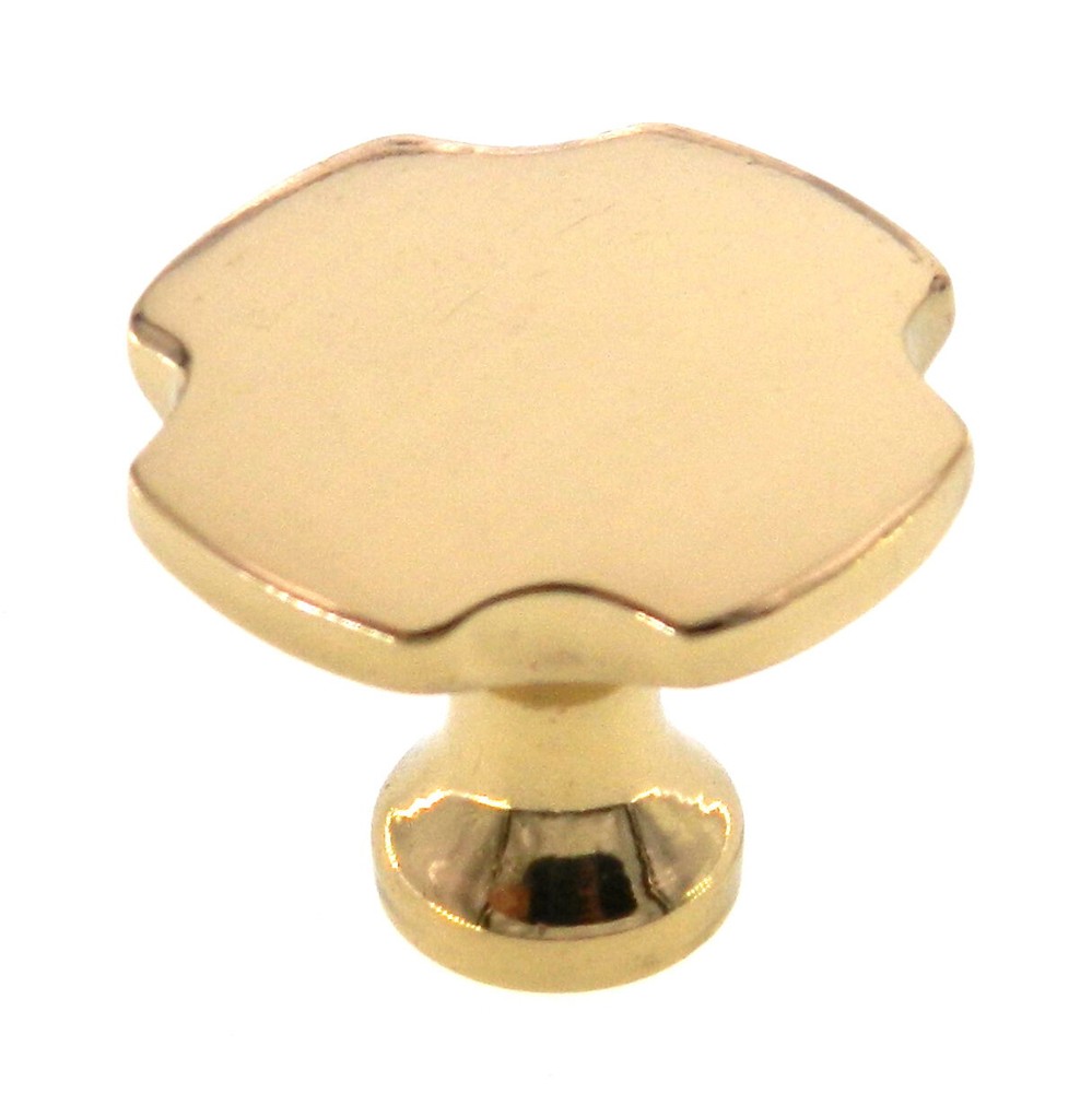 Amerock Advantage Solid Brass 1 1/4" Corner Cut Cabinet Knob Pull BP1448-3