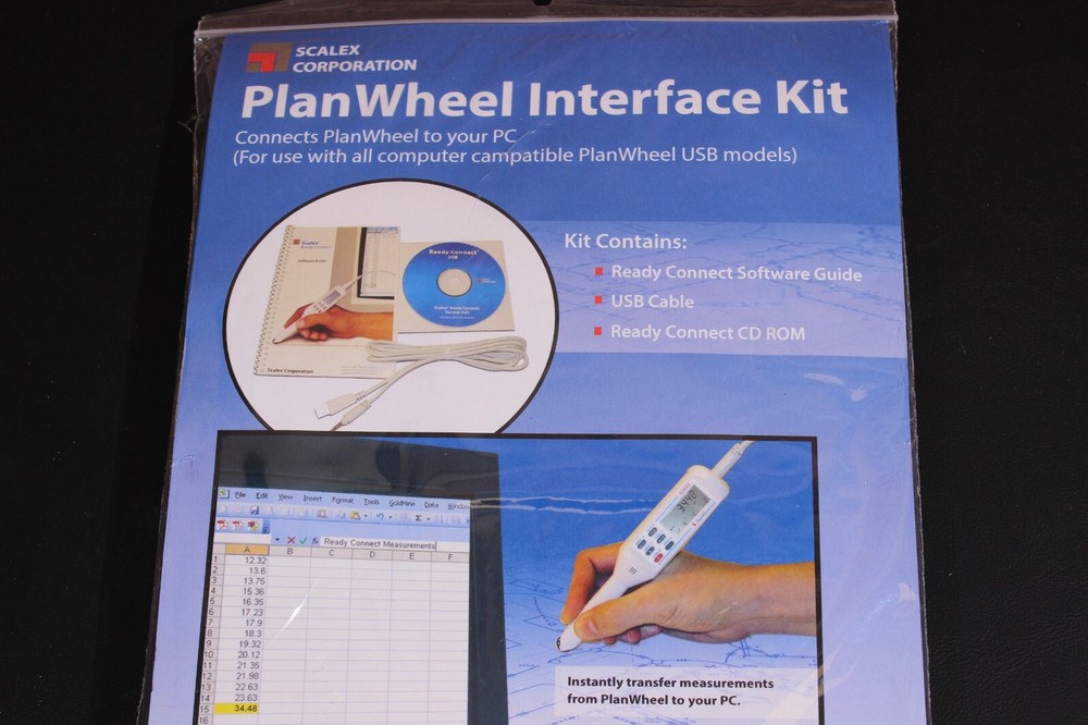 Scalex Planwheel Interface Kit Software Guide and USB Cable