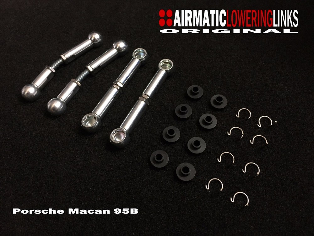 PORSCHE LOWERING LINKS KIT - MACAN 95B (PREMIUM FULLY ADJUSTABLE LINKS) MODULE