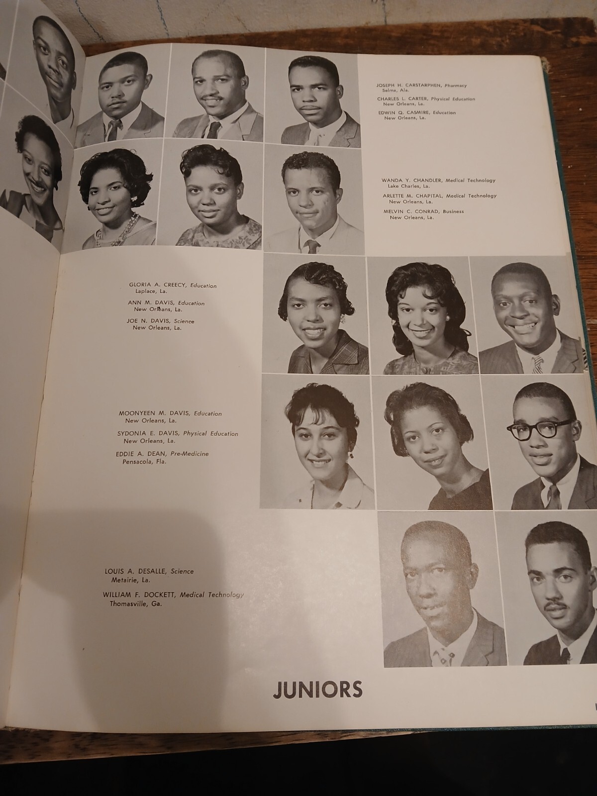 hbcu college* Rare 1961* Xavier University Yearbook * New Orleans Louisiana