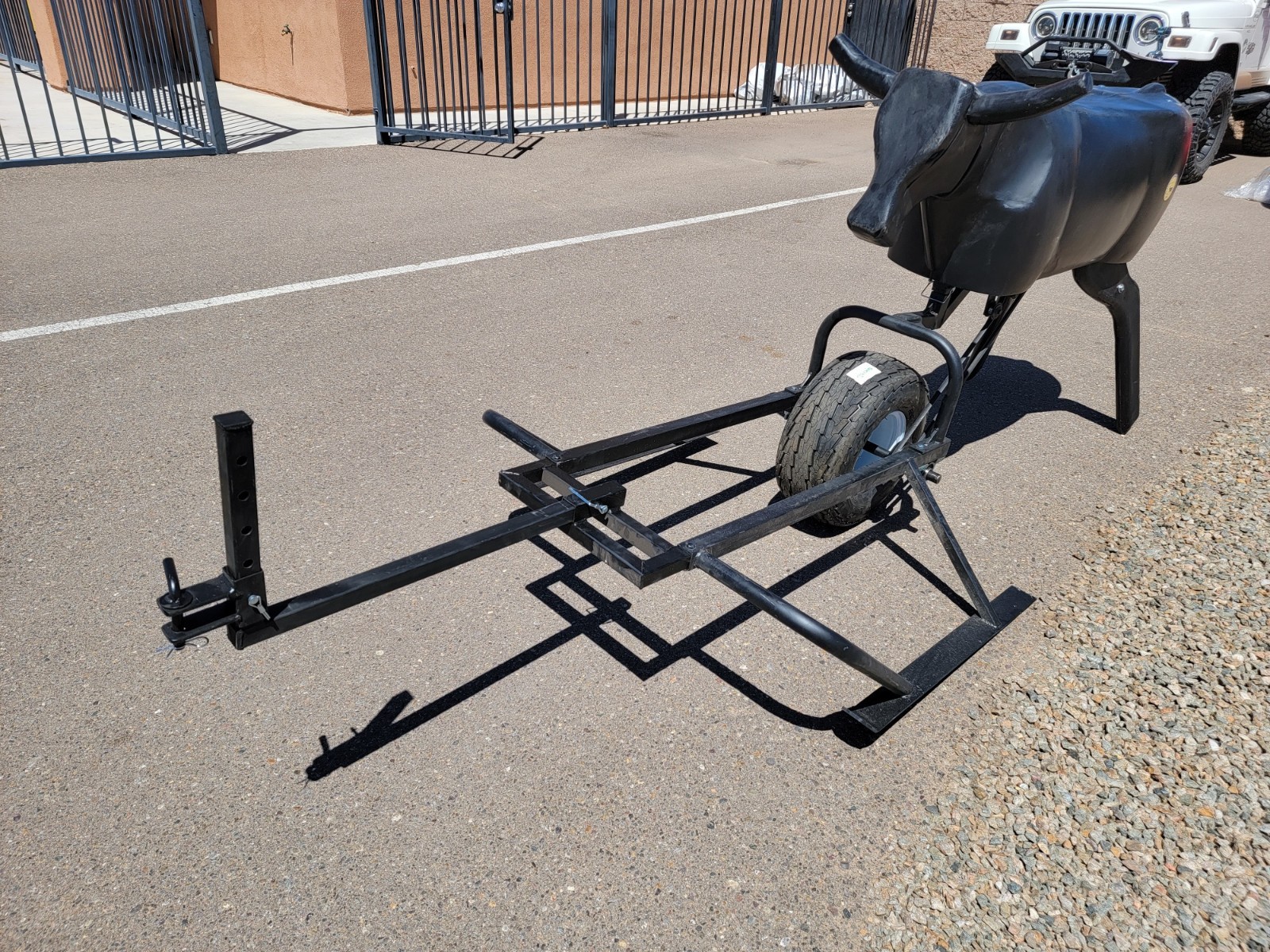 Ground Driven Roping Dummy, Pull it w/ATV or anything. Real Steer Size
