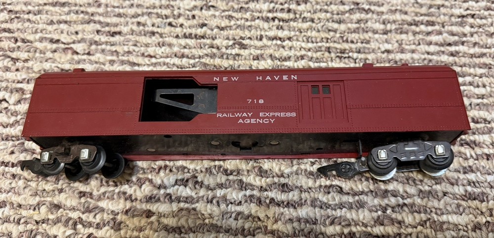 AC Gilbert American Flyer S Gauge Steam Freight Train Set - UNTESTED