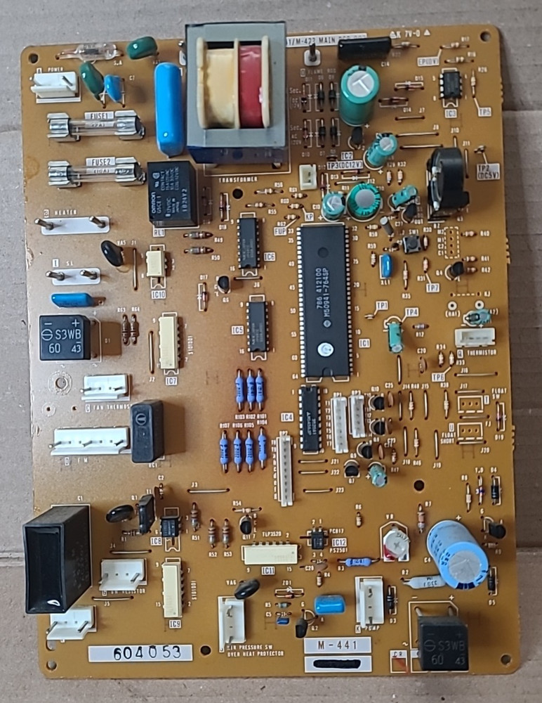 Monitor MPI Heater 441  Main Circuit Computer Mother Board Panel