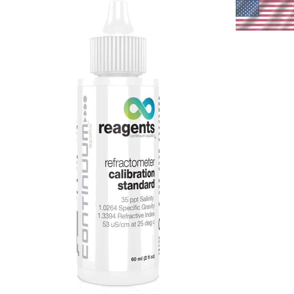 Continuum Reagents 60 ml Salinity Calibration Standard for Seawater Testing