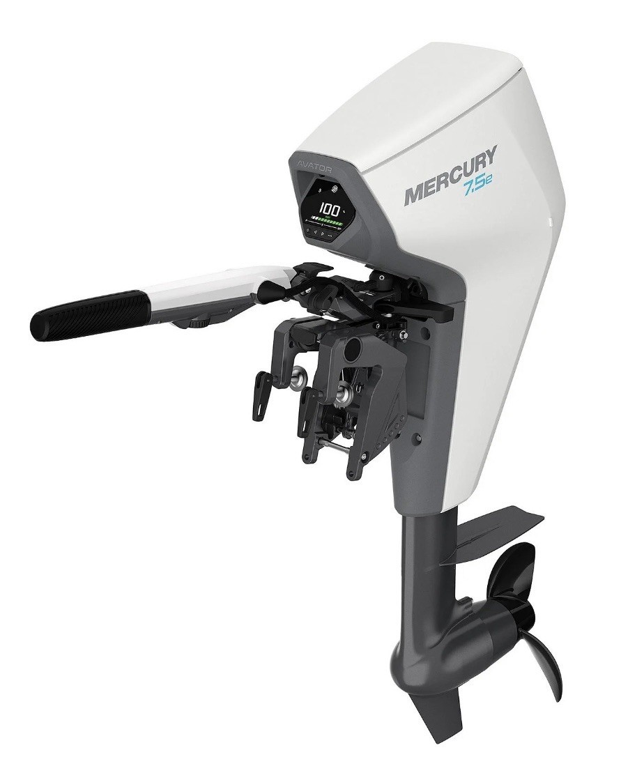 Mercury Avator 7.5e Electric Outboard Motor Kit, 15" Shaft