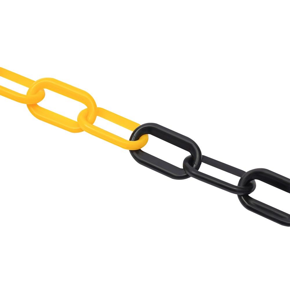 Traffic Cones Adjustable Delineator Post Portable Parking Pole W/ Chains 6 Pack