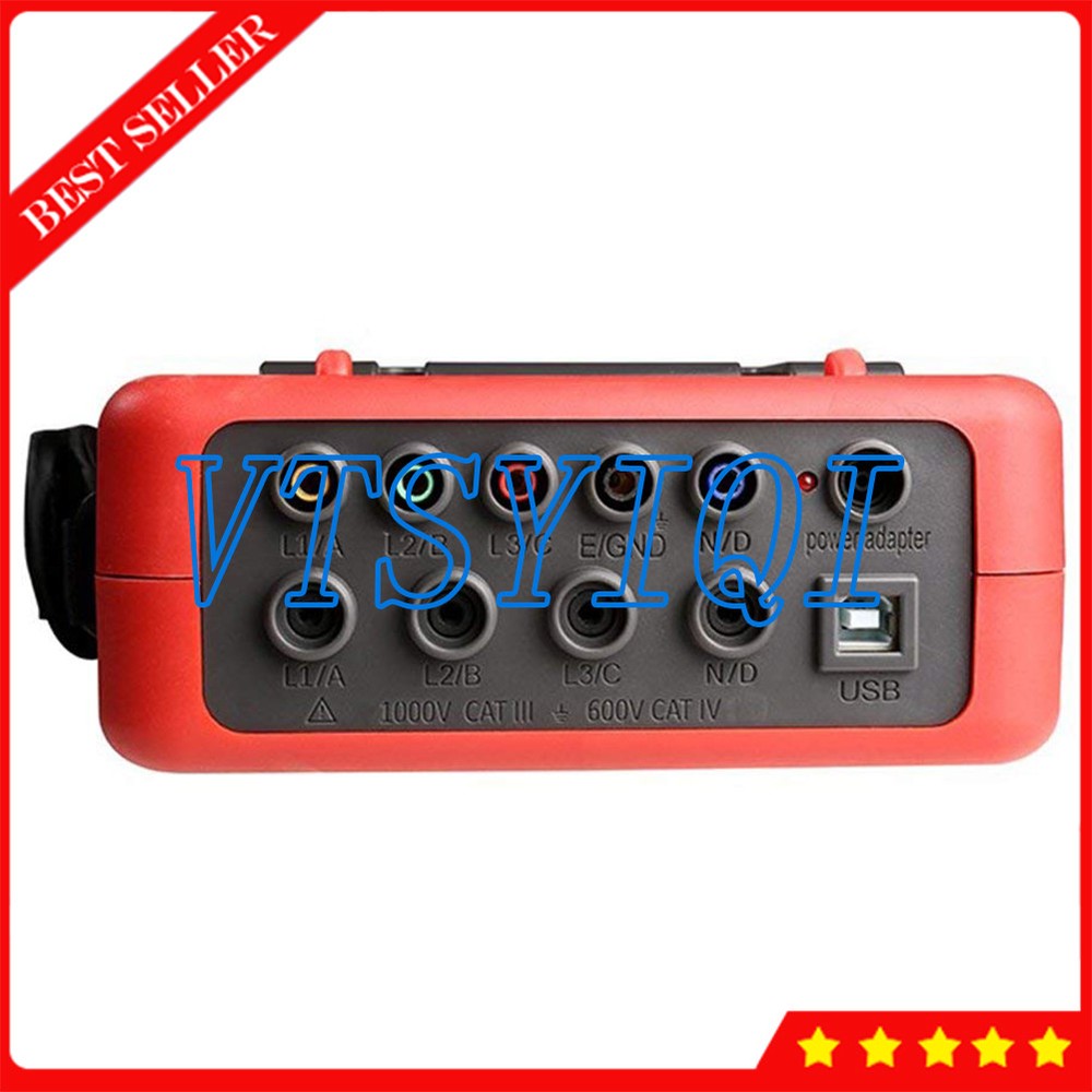 3 Phase Power Quality Analyzer Meter Measuring Instrument Current Clamp Sensor