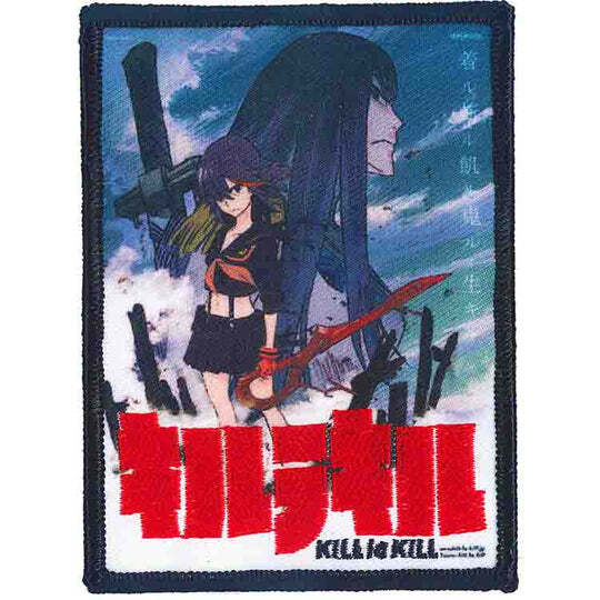 KILL LA KILL - EMBROIDERED PATCH - BRAND NEW - 5859