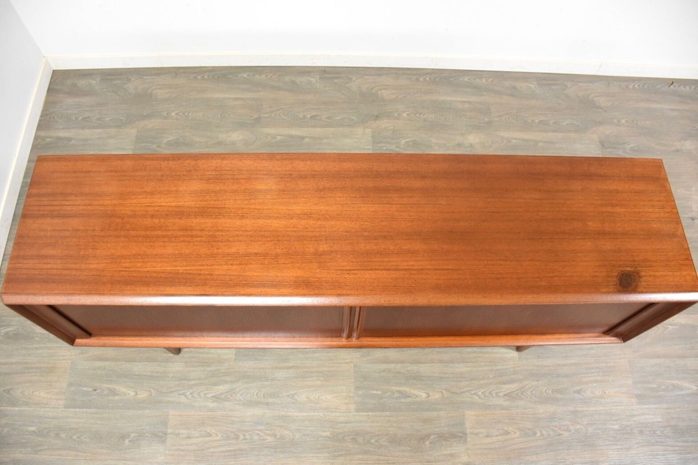 82” Refinished Bernhard Pedersen Teak Sideboard Credenza