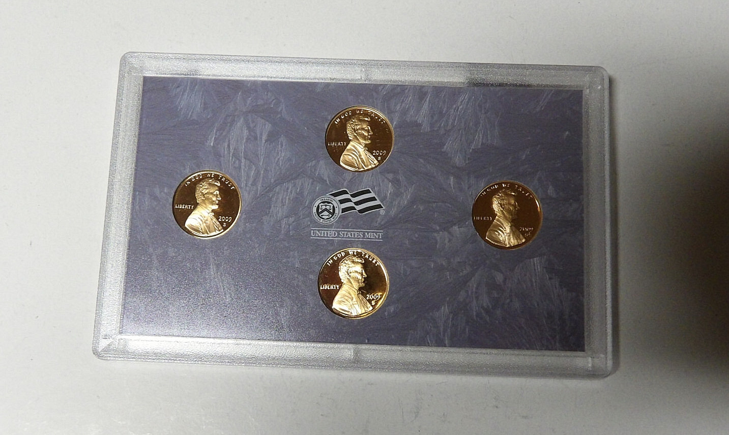 2009-S Lincoln Bicentennial 4 Coin Proof Set - No Box or COA
