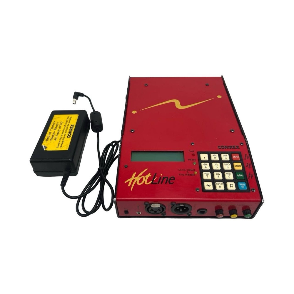 Comrex HotLine POTS Audio Codec Digital Phone Line Broadcast Interface - Red
