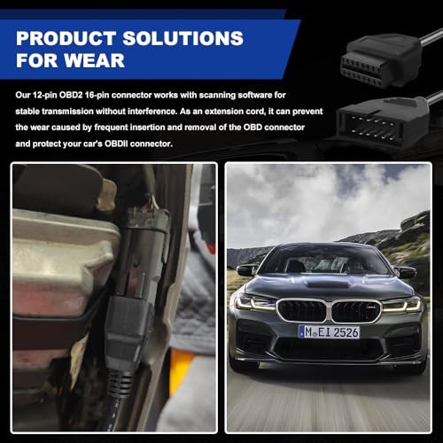 OBD1 Scanner, OBD Adapter, OBD 1 Scanner Cable Code Reader Diagnostic Tool,