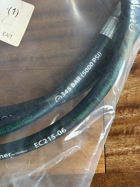 Eaton R2-6-96F Hydraulic Hose Assembly 3F785 New