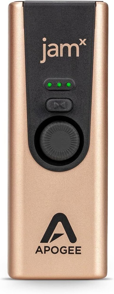 Apogee Jam X - Portable Guitars, and Instruments USB Audio Interface