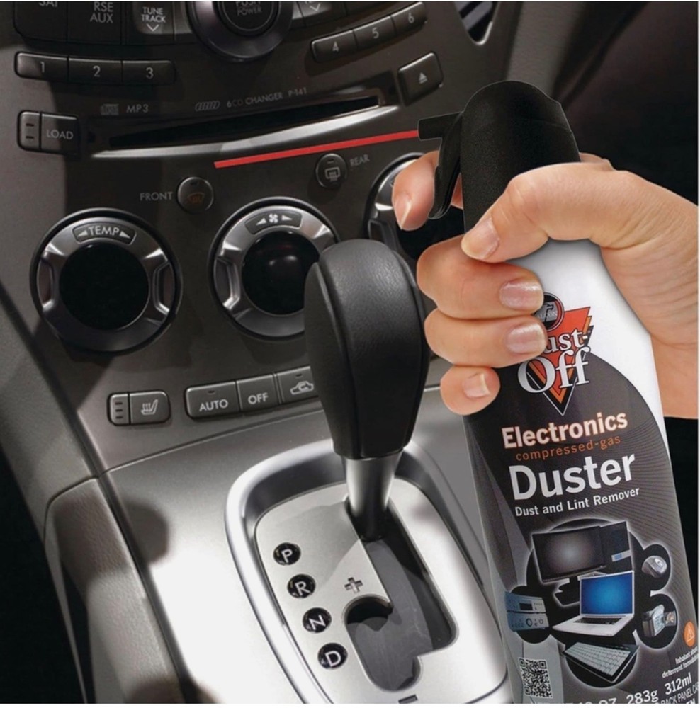 Dust-Off Electronics Compressed Air Duster 10 oz Cans – 2 Pack | Free Shipping