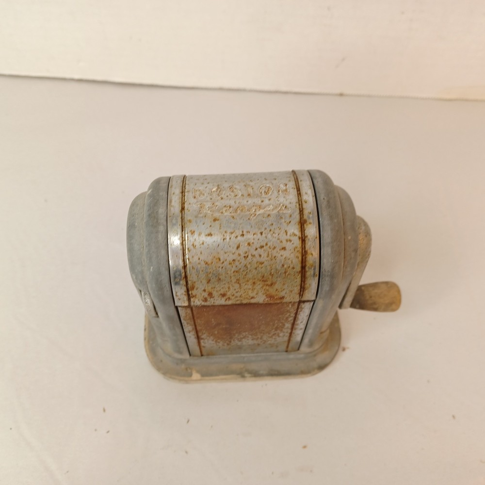 Vintage Boston Ranger Pencil Sharpener 6 Hole Adjustable Point Selector