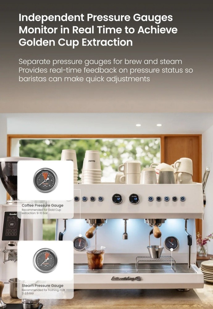 High End Modern Commercial Espresso Machine