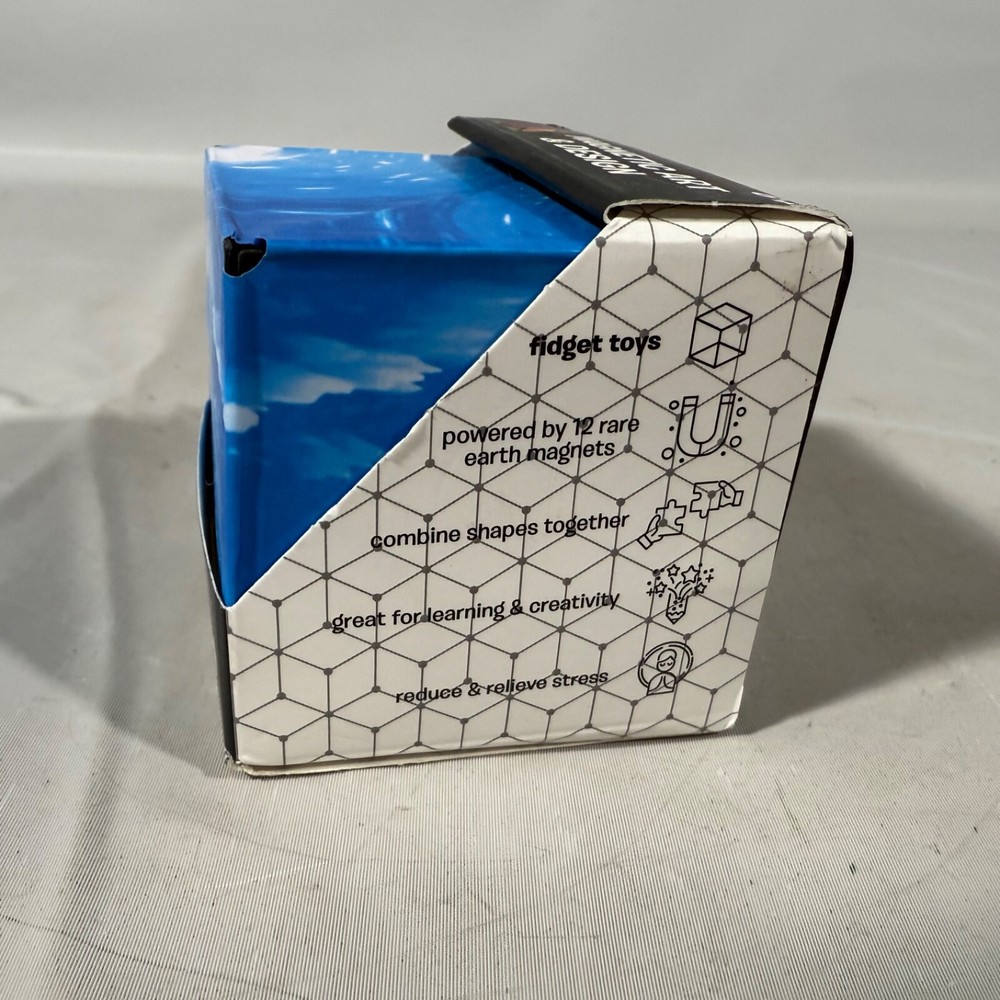 Cube Magnet Fidget Changeable Magic Cube Anti Stress 3D Flip Cubic