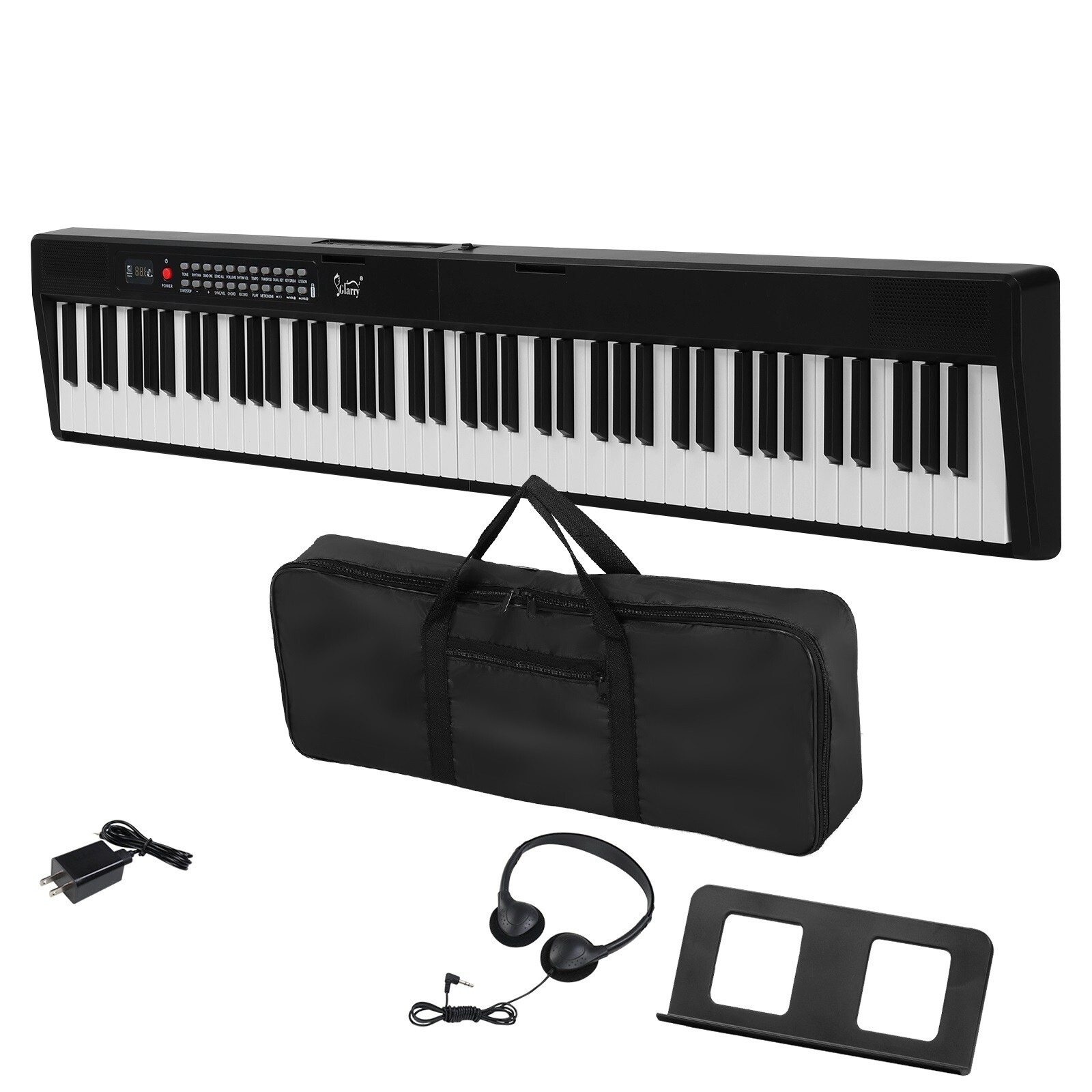 🎸FREE SHIPPING!🎸88 Key Foldable Electric Piano/Keyboard +Weighted +Case!