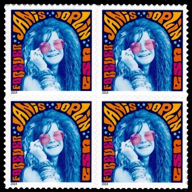 JANIS JOPLIN US STAMPS #4916