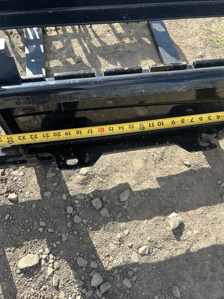 Pallet Fork Attachment Black Universal for Mini Skid Steer Loader