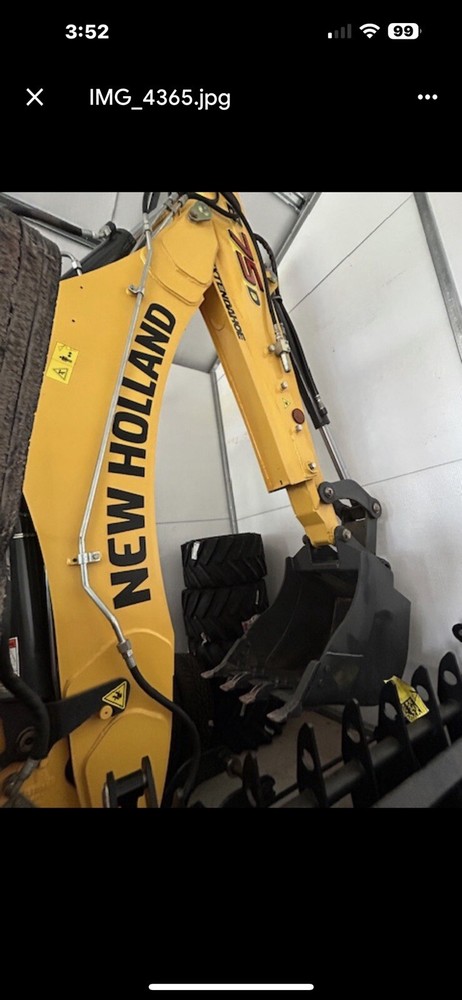 2022 New Holland B75D Backhoe 4x4