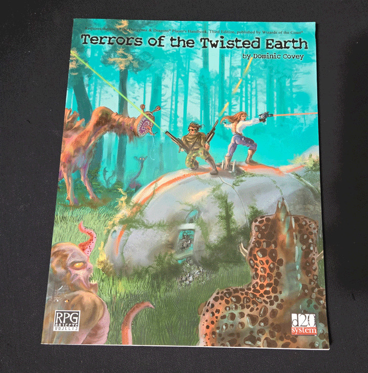 Darwins World Terrors Of The Twisted World Creature Sourcebooks d20 RPG Objects