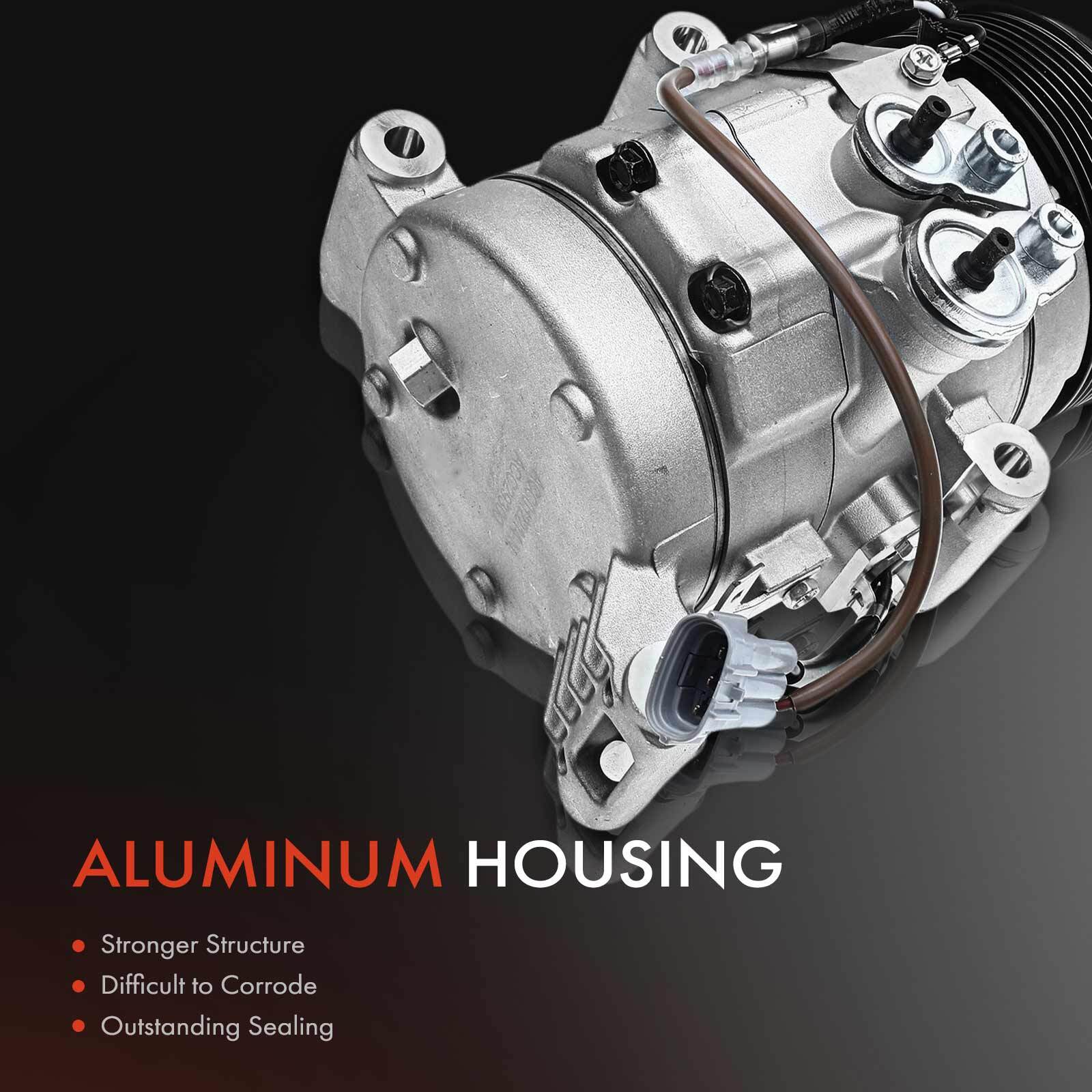 A/C Compressor with Clutch & Pulley for Toyota Tacoma 2016 2017-2023 2.7L 3.5L