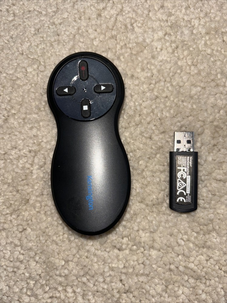 Kensington Wireless Presenter with Red Laser Pointer - Used