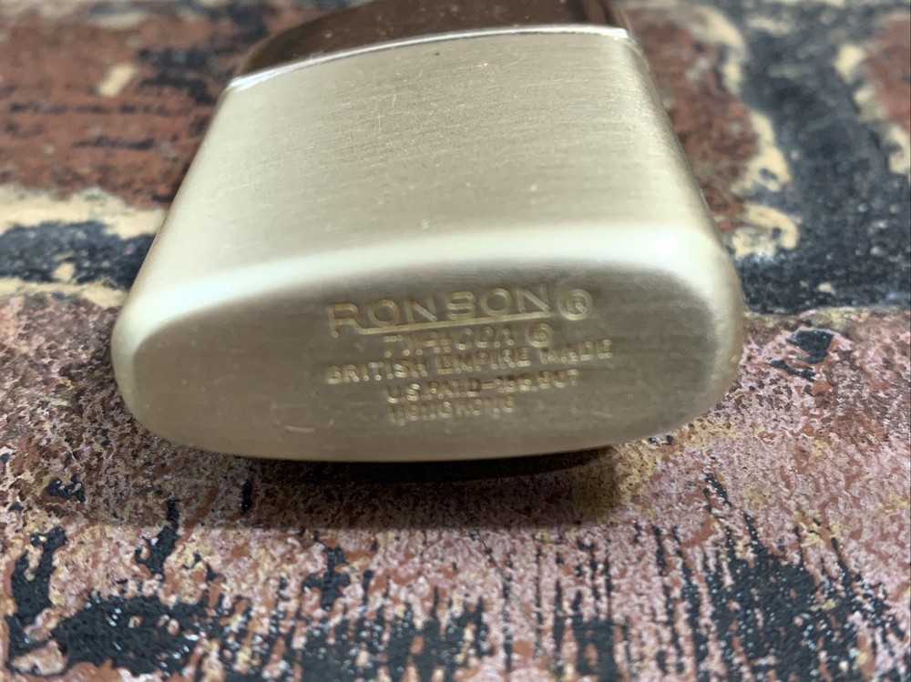 Ronson Typhoon lighter US Marines Vintage