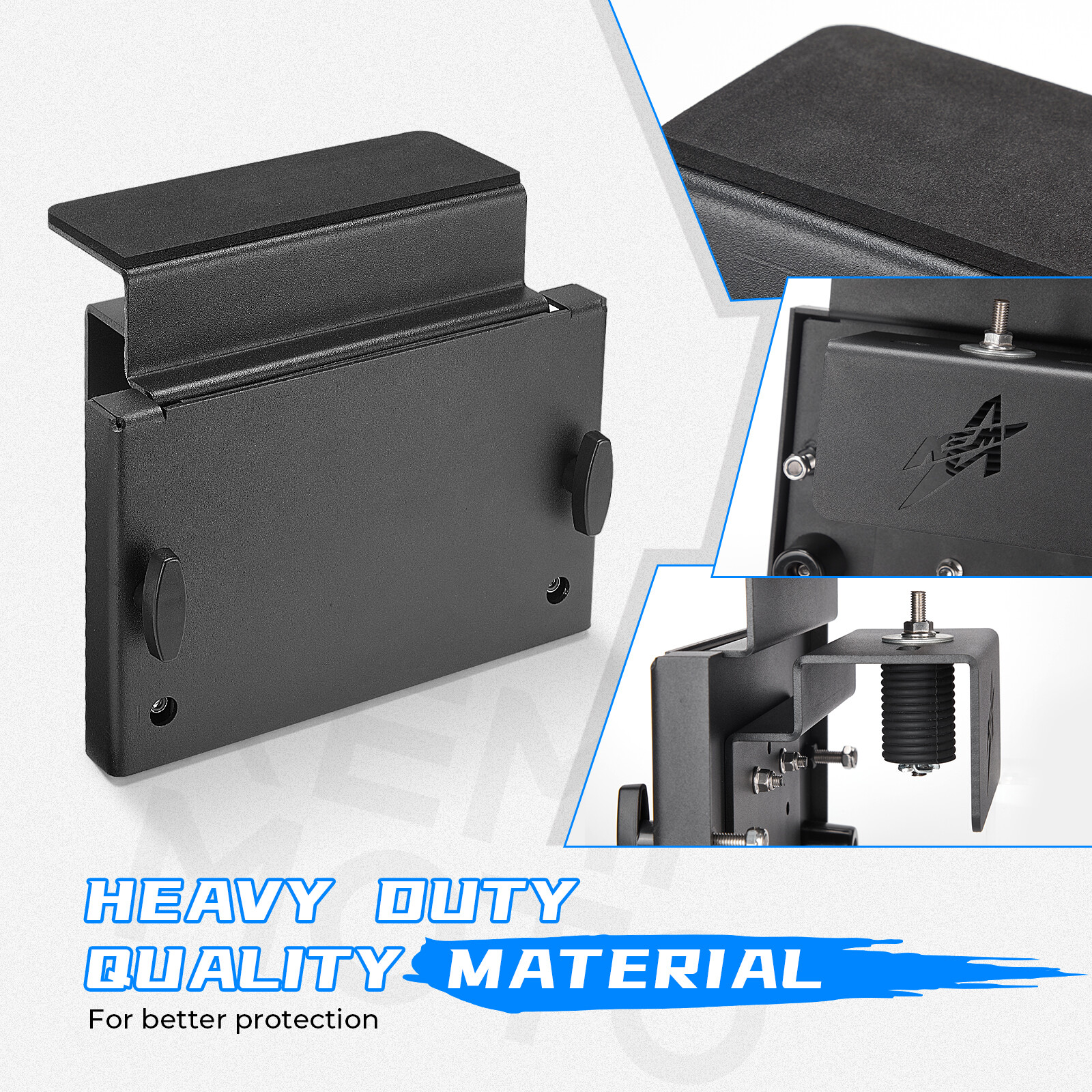 ATV UTV Chain Saw Mount Bracket Tool Holder Rack For Polaris Ranger XP 1000/ 570