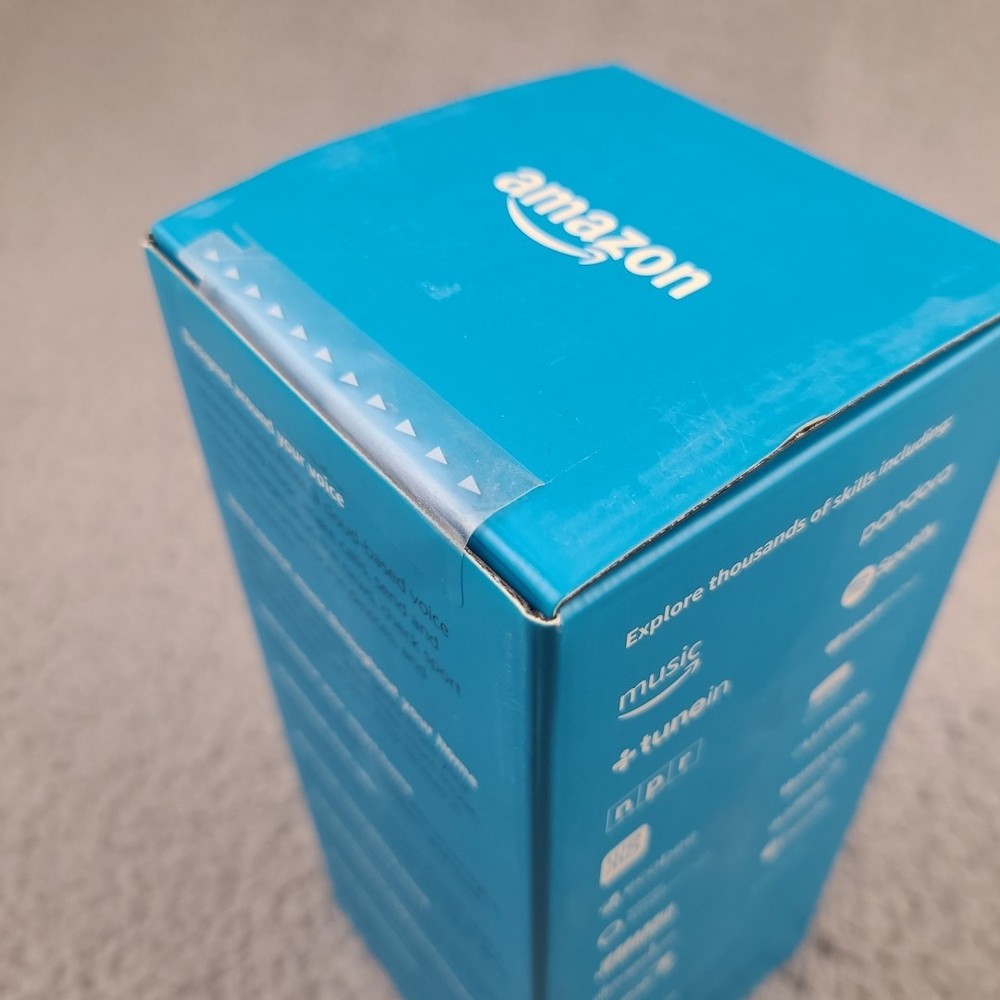 Amazon Echo 2nd Generation Smart Assistant Charcoal Fabric Bluetooth New Sealed