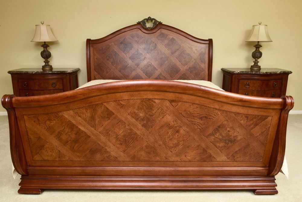 Thomasville British Gentry Master King Size Bed Frame.