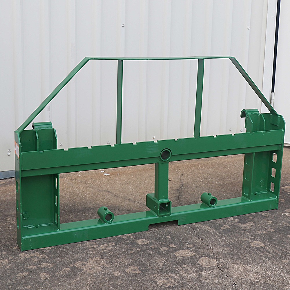 Titan Attachments Pallet Fork Frame with Receiver Hitch and Fork Blades 48"