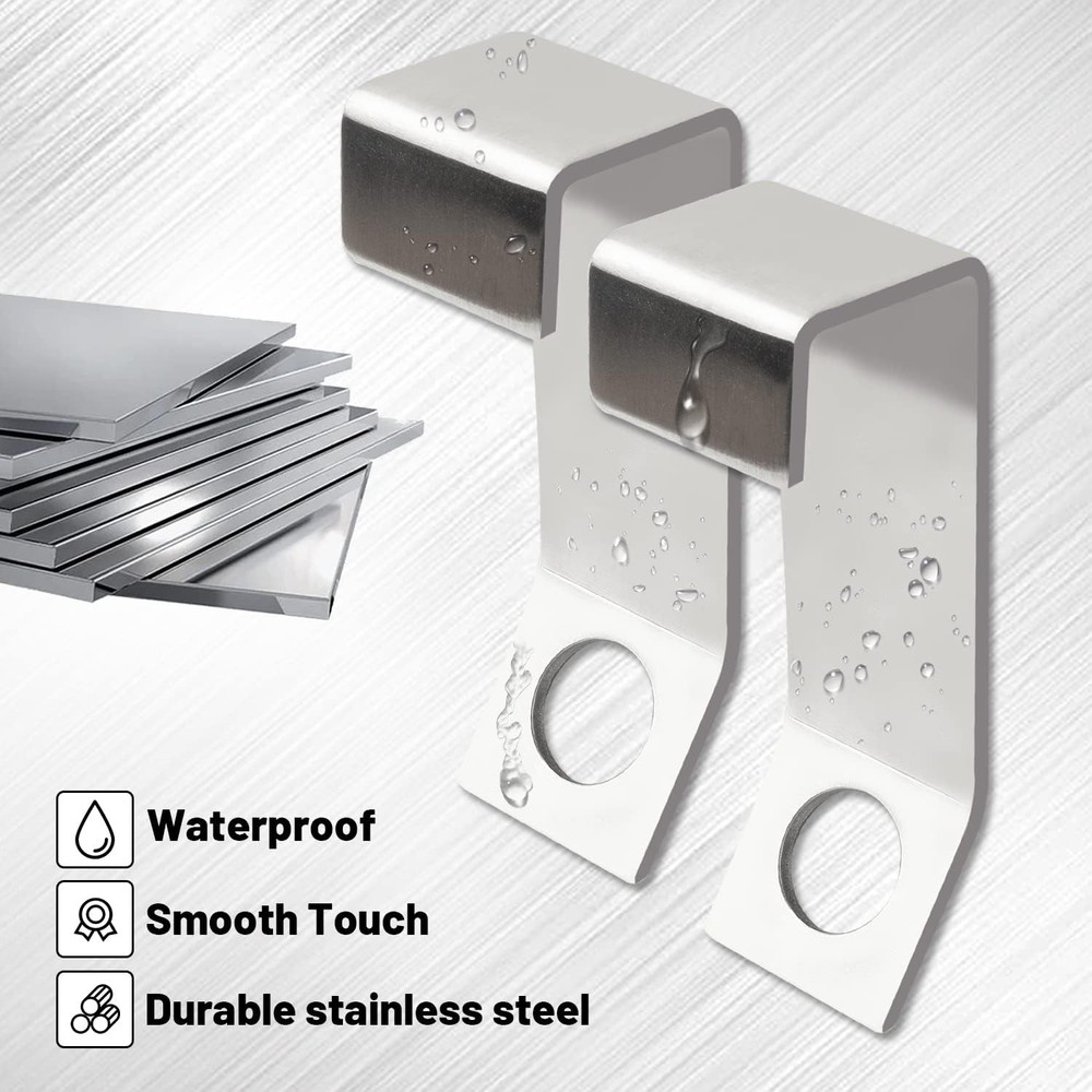 Cooler Lock Bracket, 2 Pack, Compatible with Yeti/RTIC Coolers, Tie Down Kit