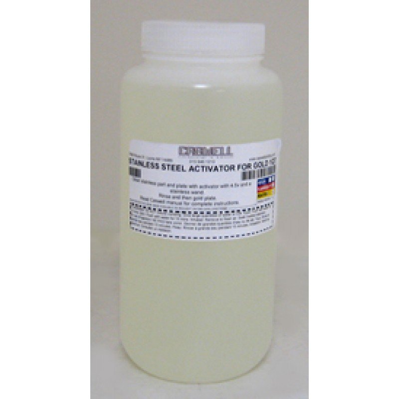 Stainless Steel Activator For Gold Solution - 1 Quart