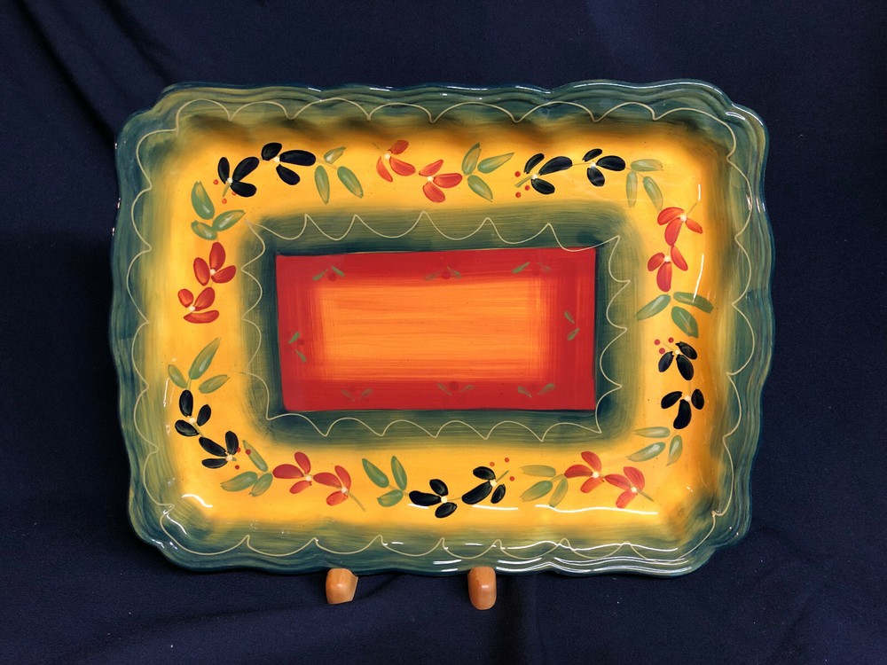 Tabletops Gallery "La Province" - 16'' Rectangular Serving Tray
