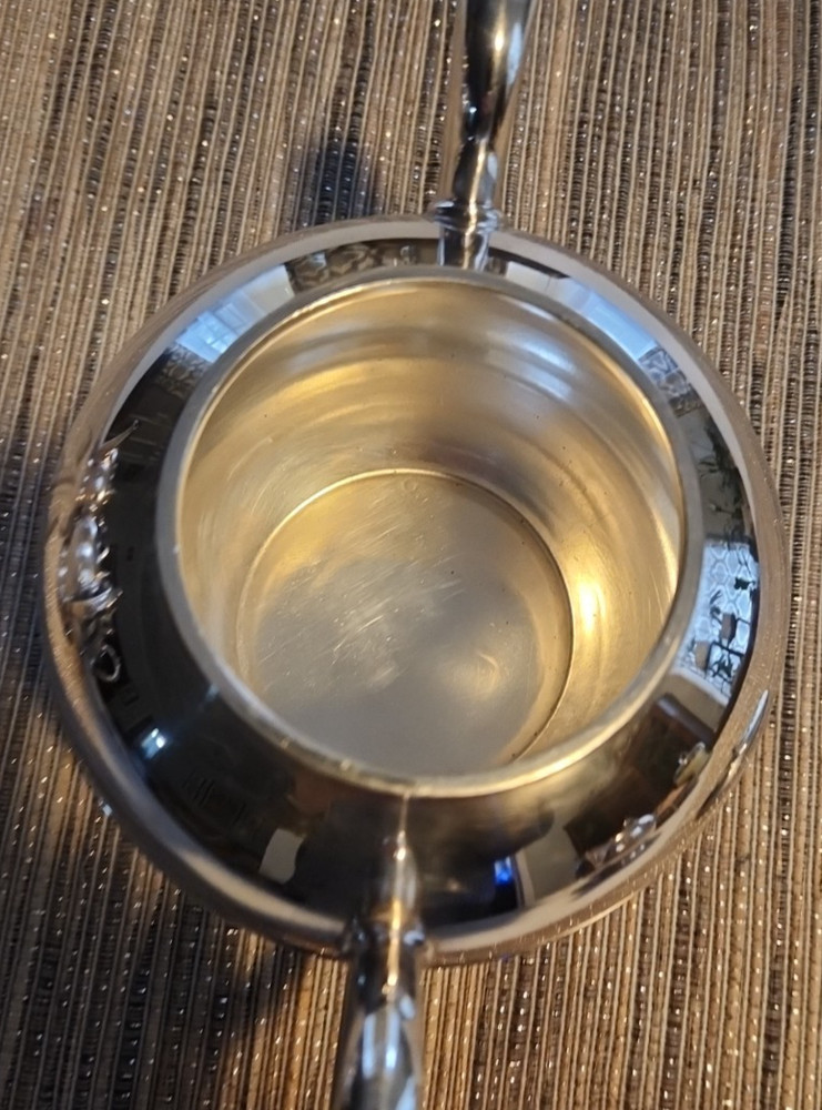 5 Piece Gorham Silver-Plated Holloware 0121 Silver Soldered Coffee & Tea Set