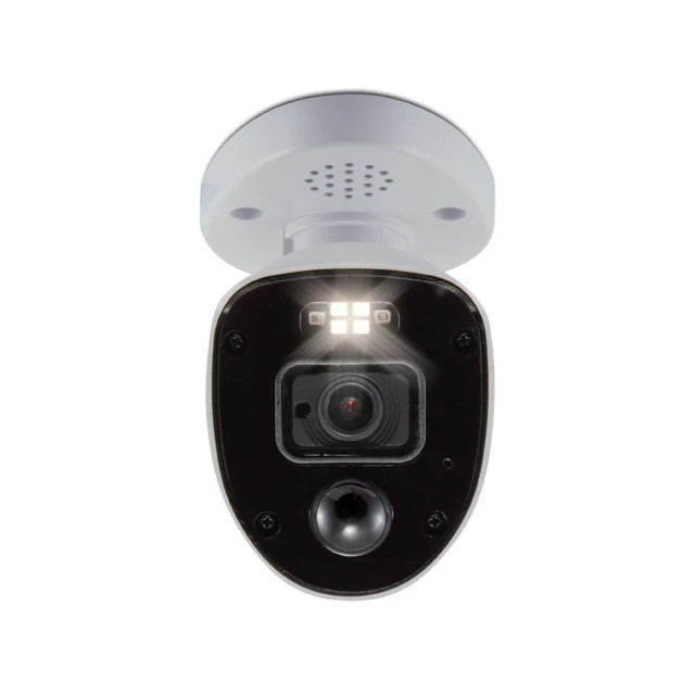 Swann 4K Add-On DVR Bullet Security Camera System with Sensor Spotlight 4 Pack